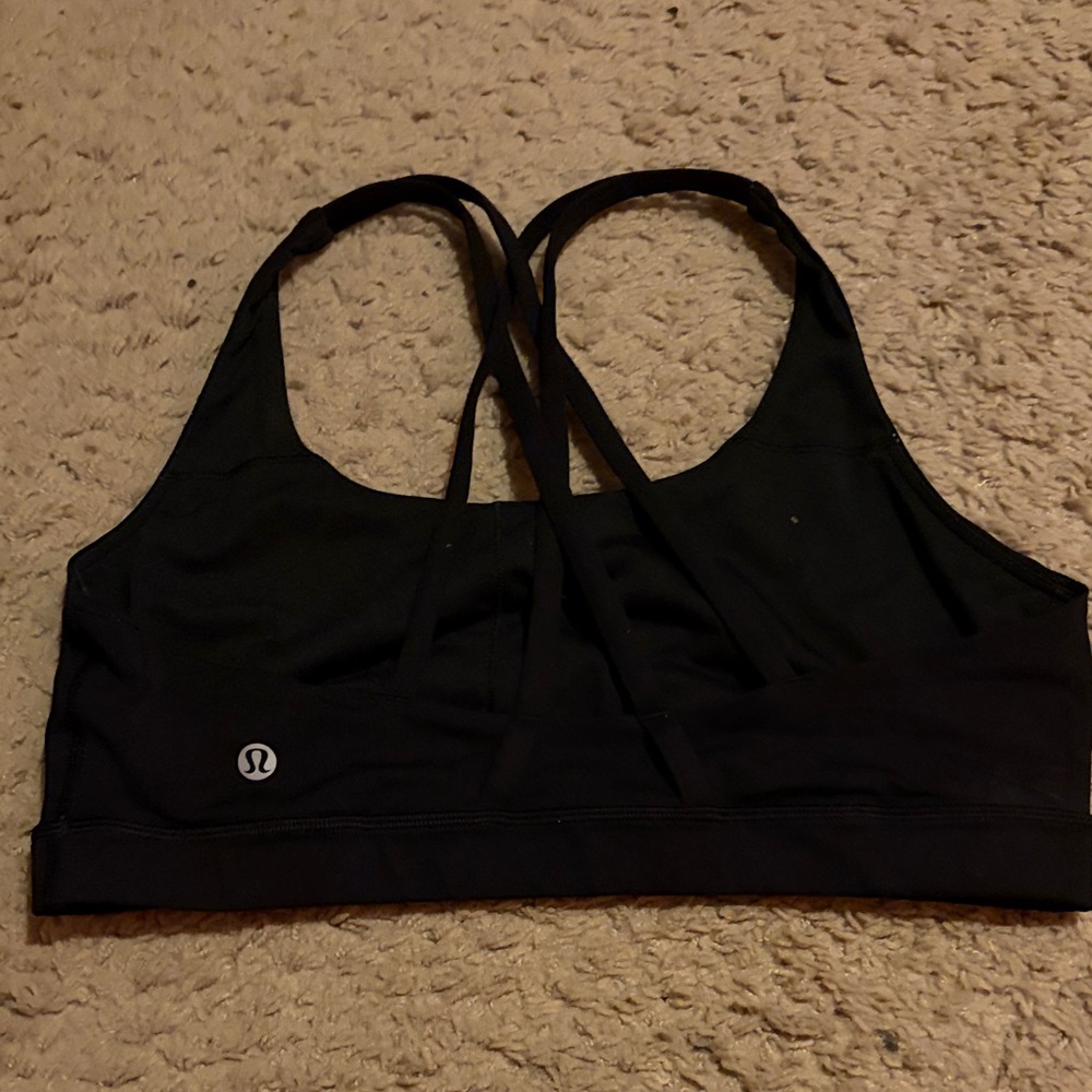 Lululemon Energy Bra Black - Picture 2 of 2